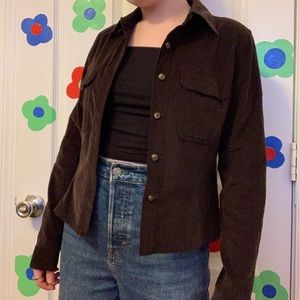 Company Ellen Tracy Brown Corduroy Jacket